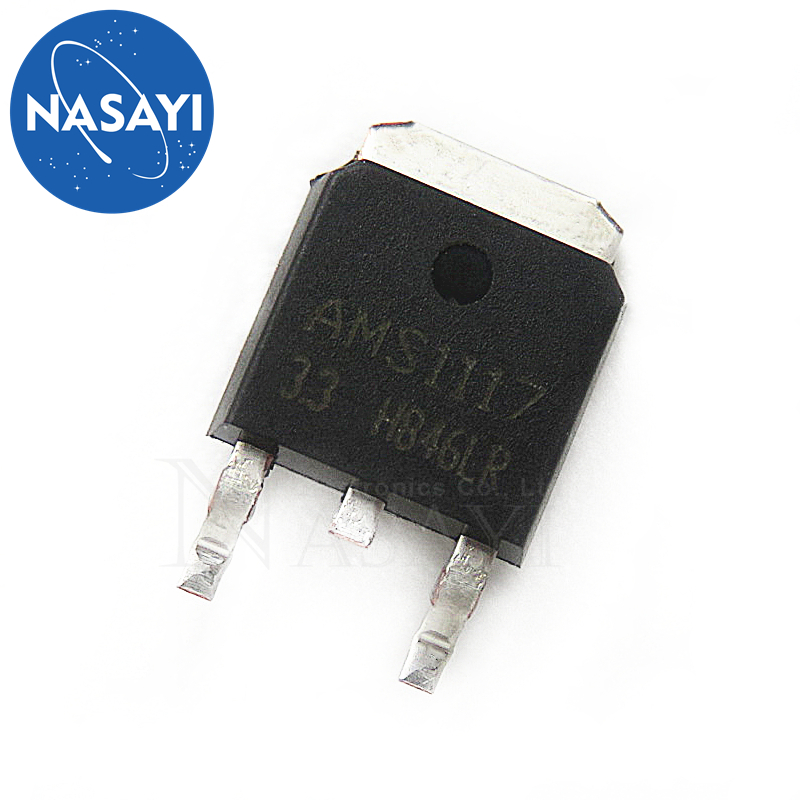 50pcs ams1117-3.3 ams1117 to-252