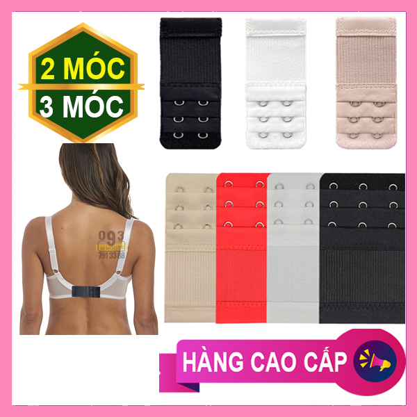 Móc Nới Rộng Áo Ngực Bra 2 Móc 3 Móc Móc Nối Dây Áo Ngực