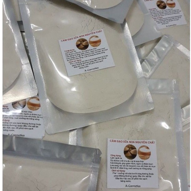 Bột cám gạo sữa nguyên chất 100g