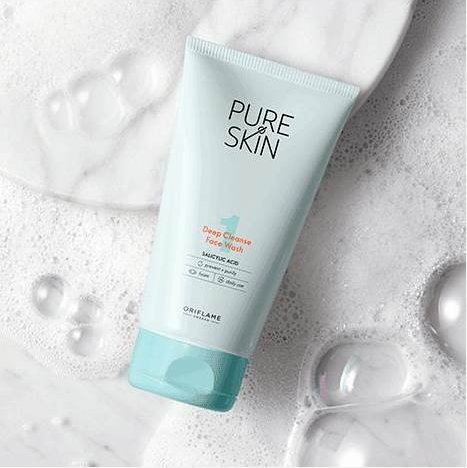 Sữa rửa mặt sạch sâu pure skin 150ml mới