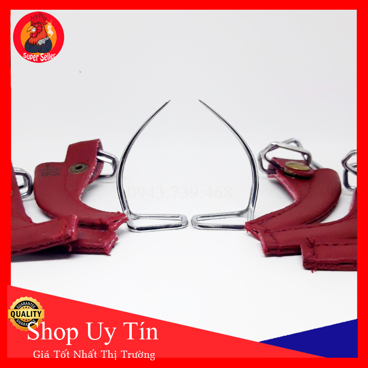 Cựa Gà Tre Thép Mỹ Gọng Lai Việt Hàng Chuẩn Đá Tiền  Đủ Size