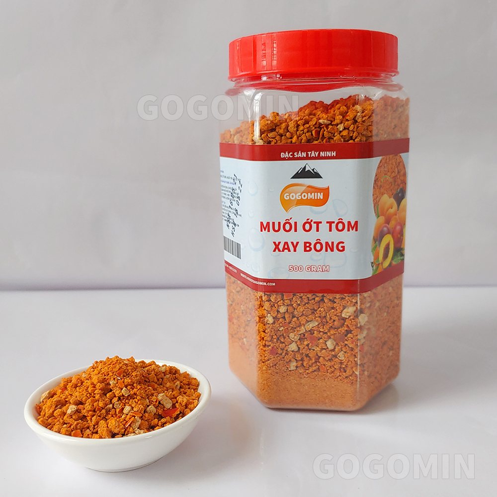 Muối Ớt Tôm Xay Bông - GoGoMin