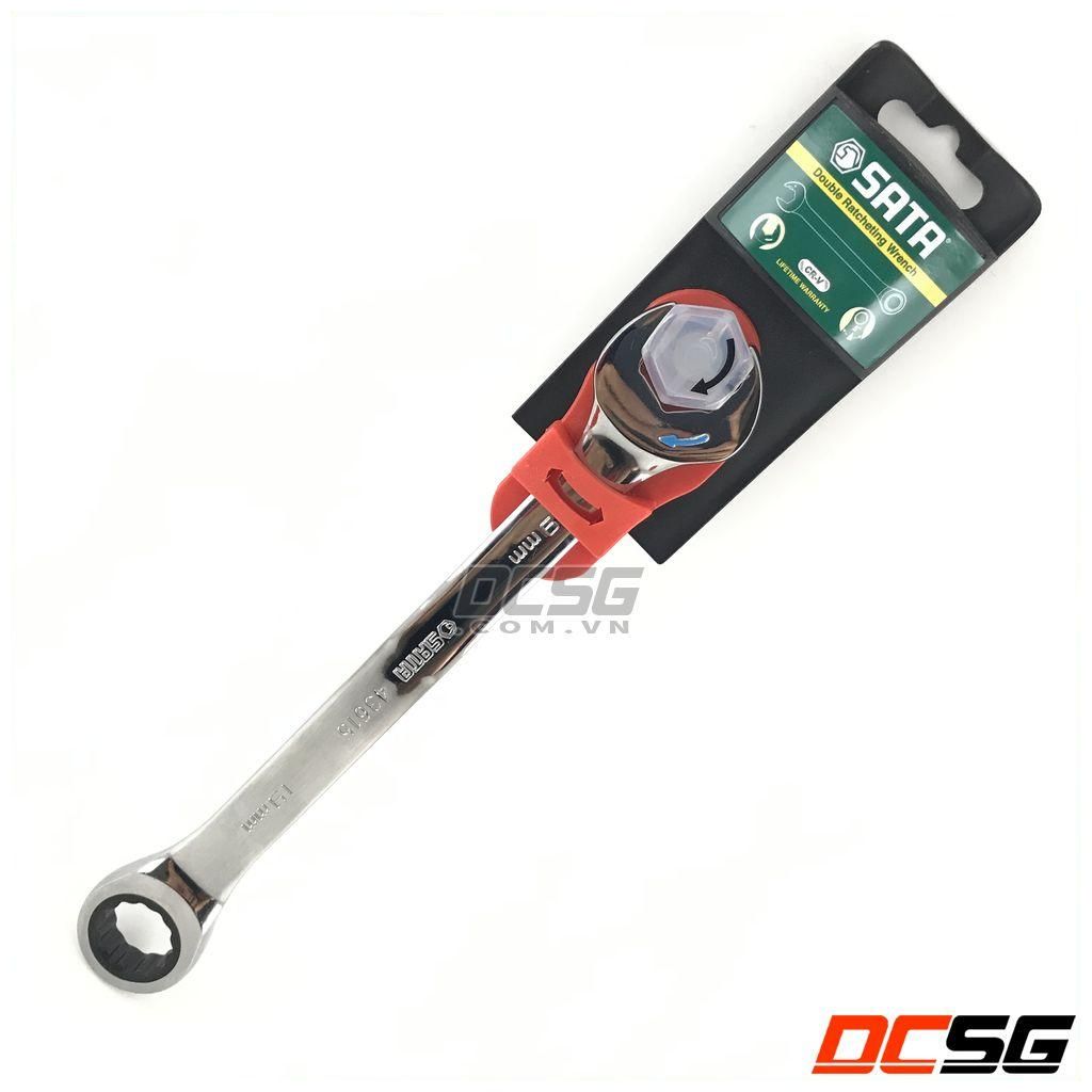 Cờ lê vòng miệng tự động 19mm Sata 43615