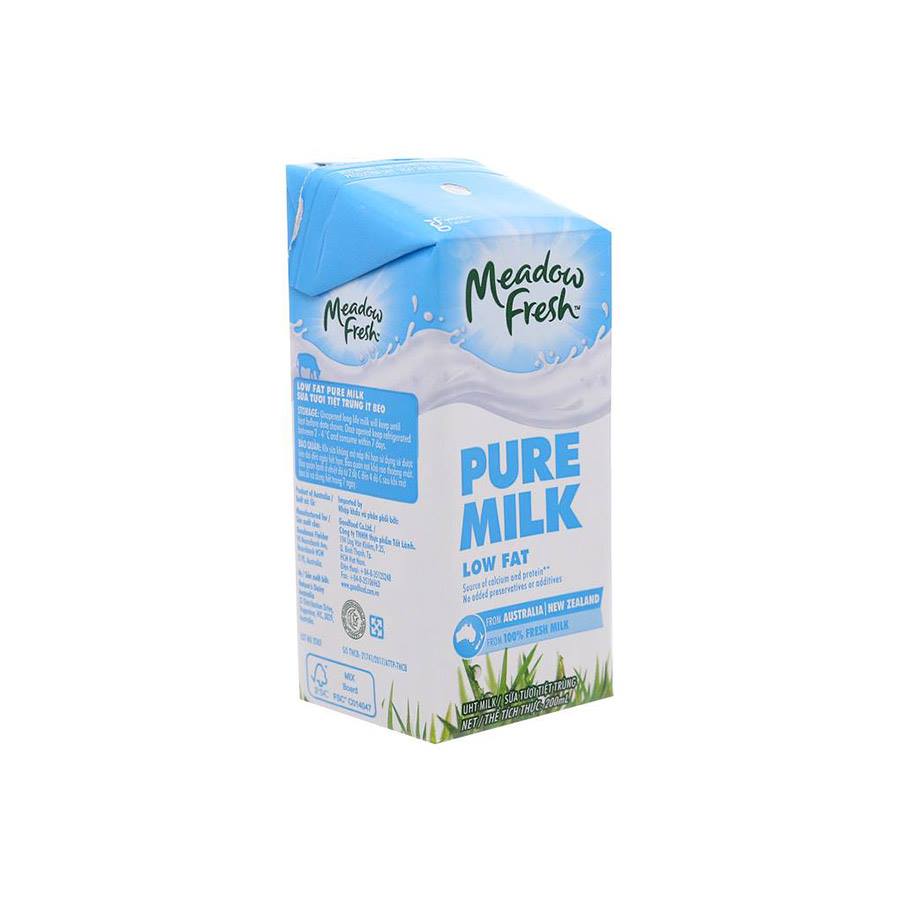 Sữa tươi ít béo Meadow Fresh thùng 24 hộp