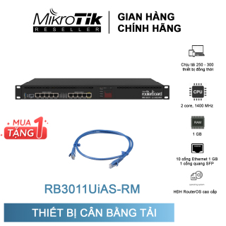 Mikrotik 3011, router cân bằng tải, nhập khẩu chính hãng thumbnail
