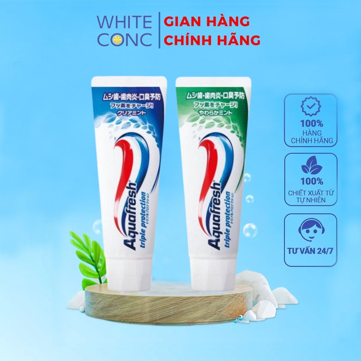 Kem Đánh Răng Aqua Fresh Whitening