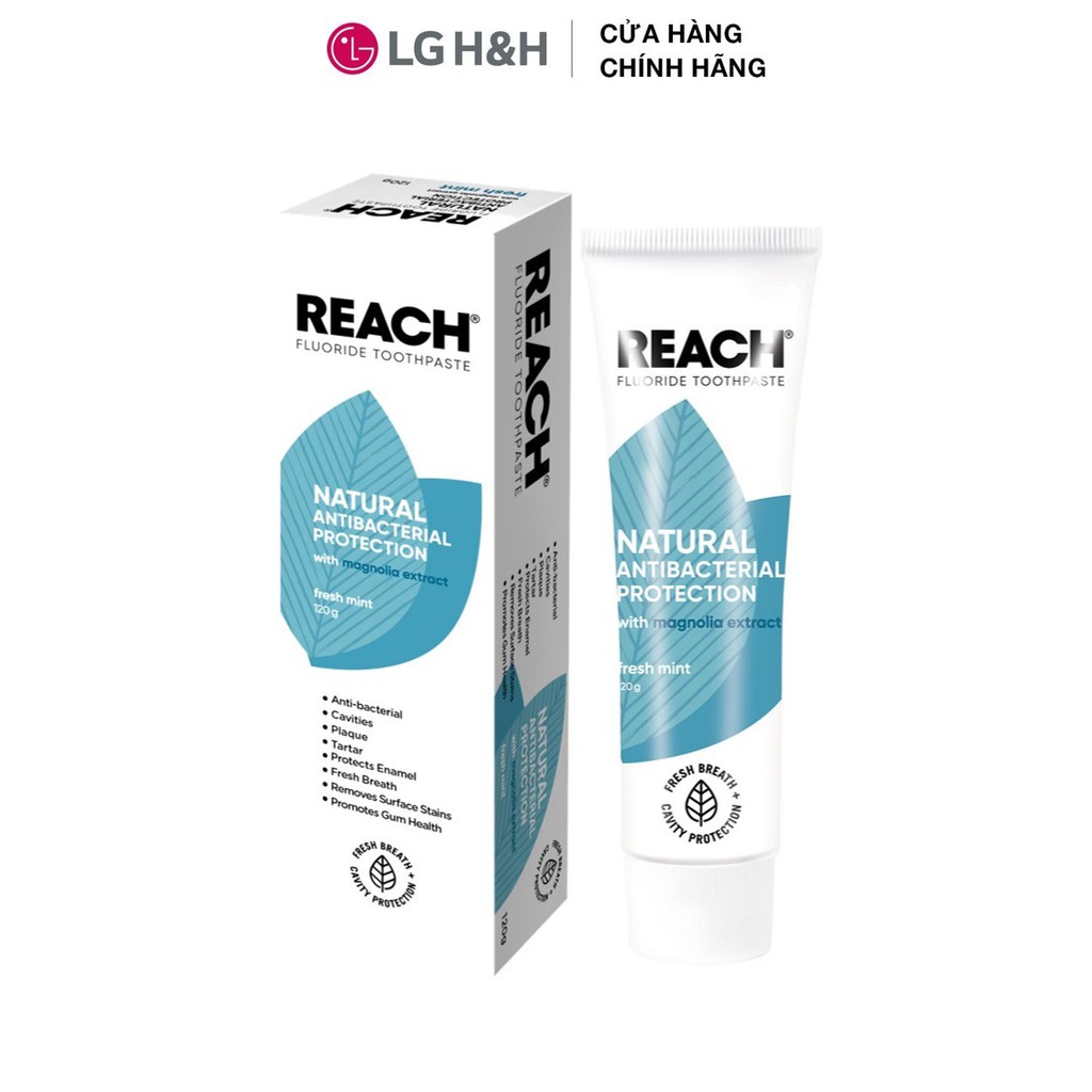 Kem Đánh Răng Reach Flouride Fresh Mint 120g