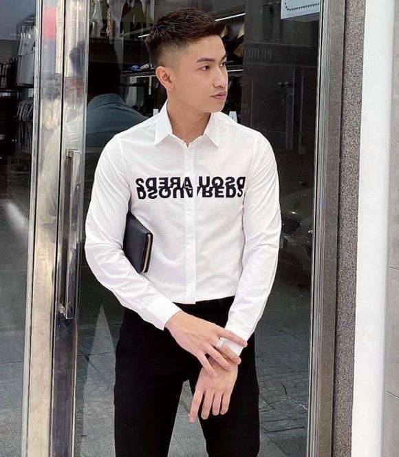 [HCM]ÁO SƠ MI NAM  LỤA TRƠN KHÔNG NHĂN HÀNG QCCC.