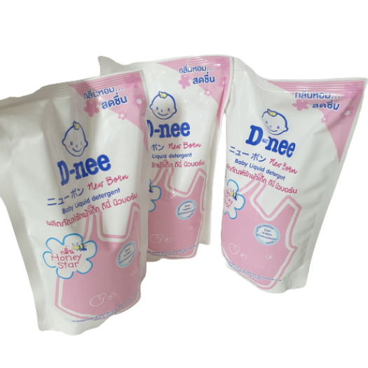 Nước giặt xả Dnee Thái Lan túi 600ml