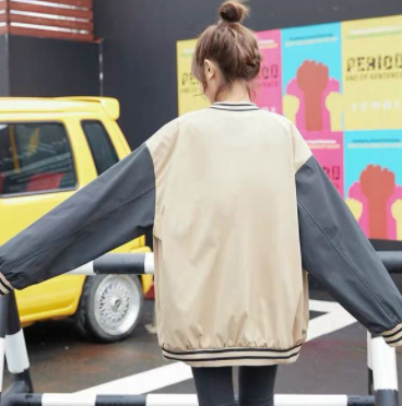 Áo khoác bomber varsity jacket nam nữ