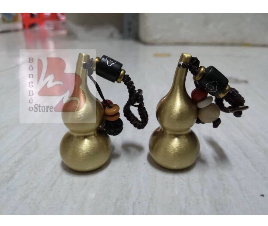 [HCM]Móc khóa hồ lô may mắn bằng ĐỒNG