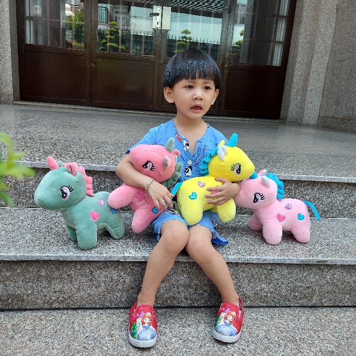 NGỰA PONY NHỒI BÔNG 32CM
