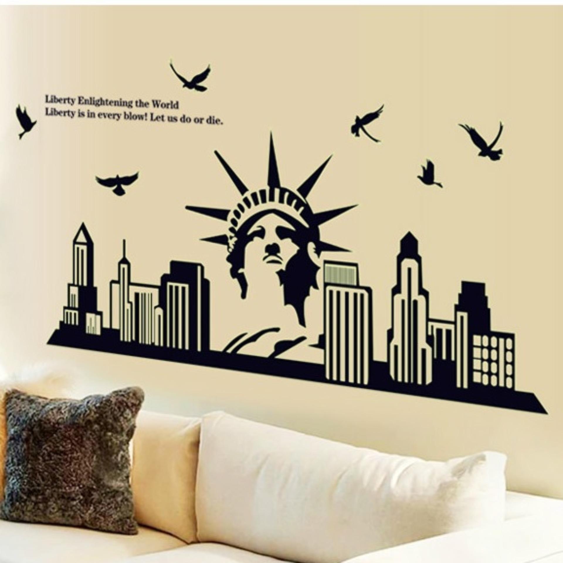 [HCM]Decal dán tường Dạ quang New York DDQ005 ( 60 x 160 cm)