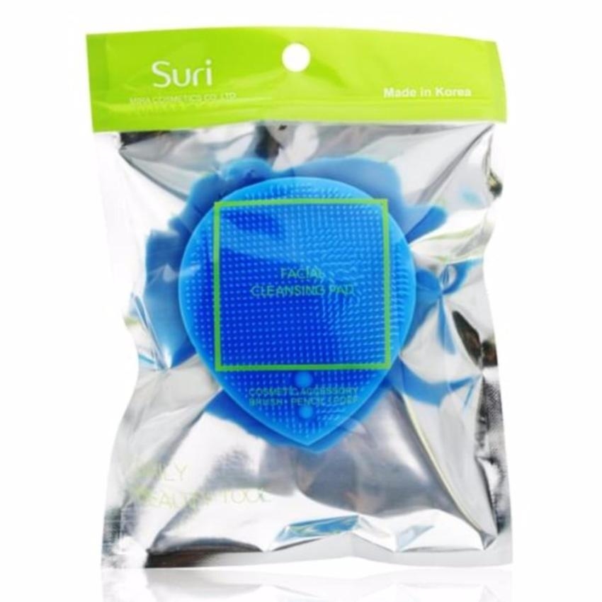Dụng cụ rửa mặt và massage silicon mềm dẻo Suri