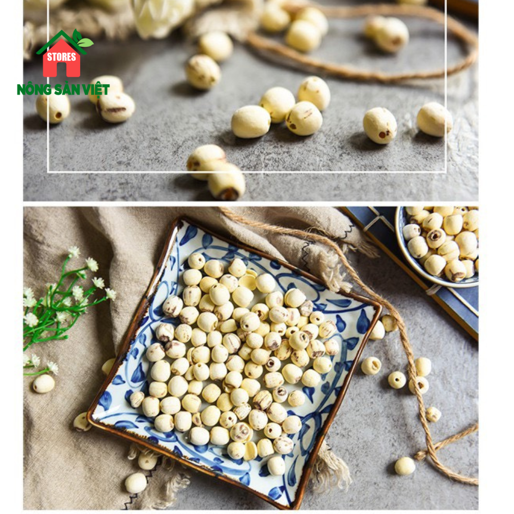 Hạt Sen Khô Đồng Tháp 500gr Sấy Khô Đặc Biệt
