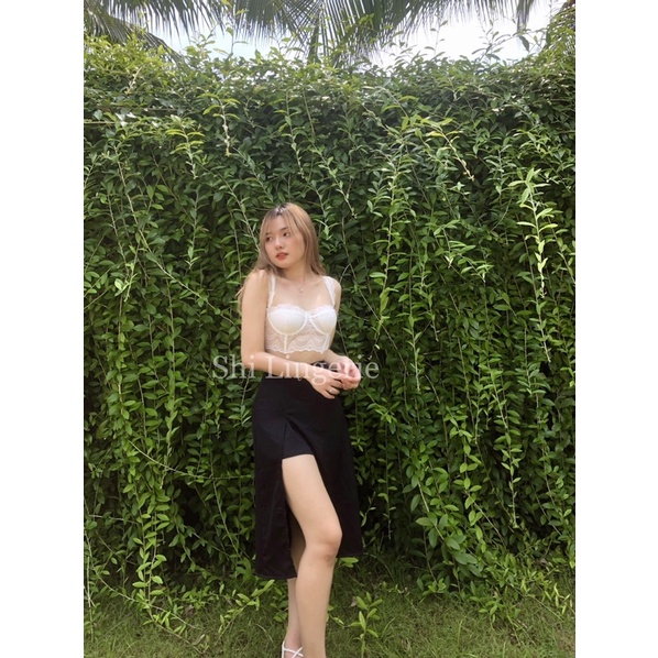 Quần váy xẻ tà [Shi.Lingerie]
