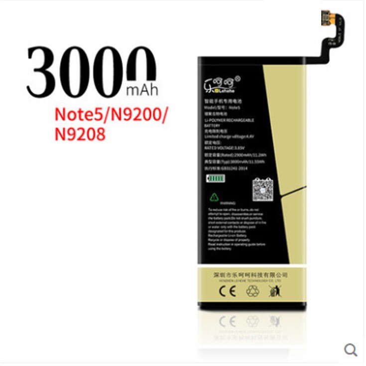 Pin điện thoại lehehe dành cho samsung galaxy s3, s4, s5, note2, note3, note4, note5, Note Edge bảo hành 6 tháng, pin dùng bền, uy tín