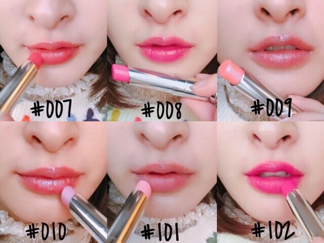 Son dưỡng môi Dior Addict lip glow 001-004(fullbox)