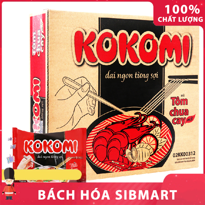 Mì tôm kokomi 65g - Bách Hóa SibMart - SA0002