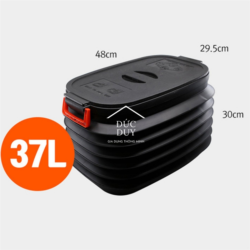 Thùng Đựng Đồ Để Ôto Gấp Gọn 37 Lít