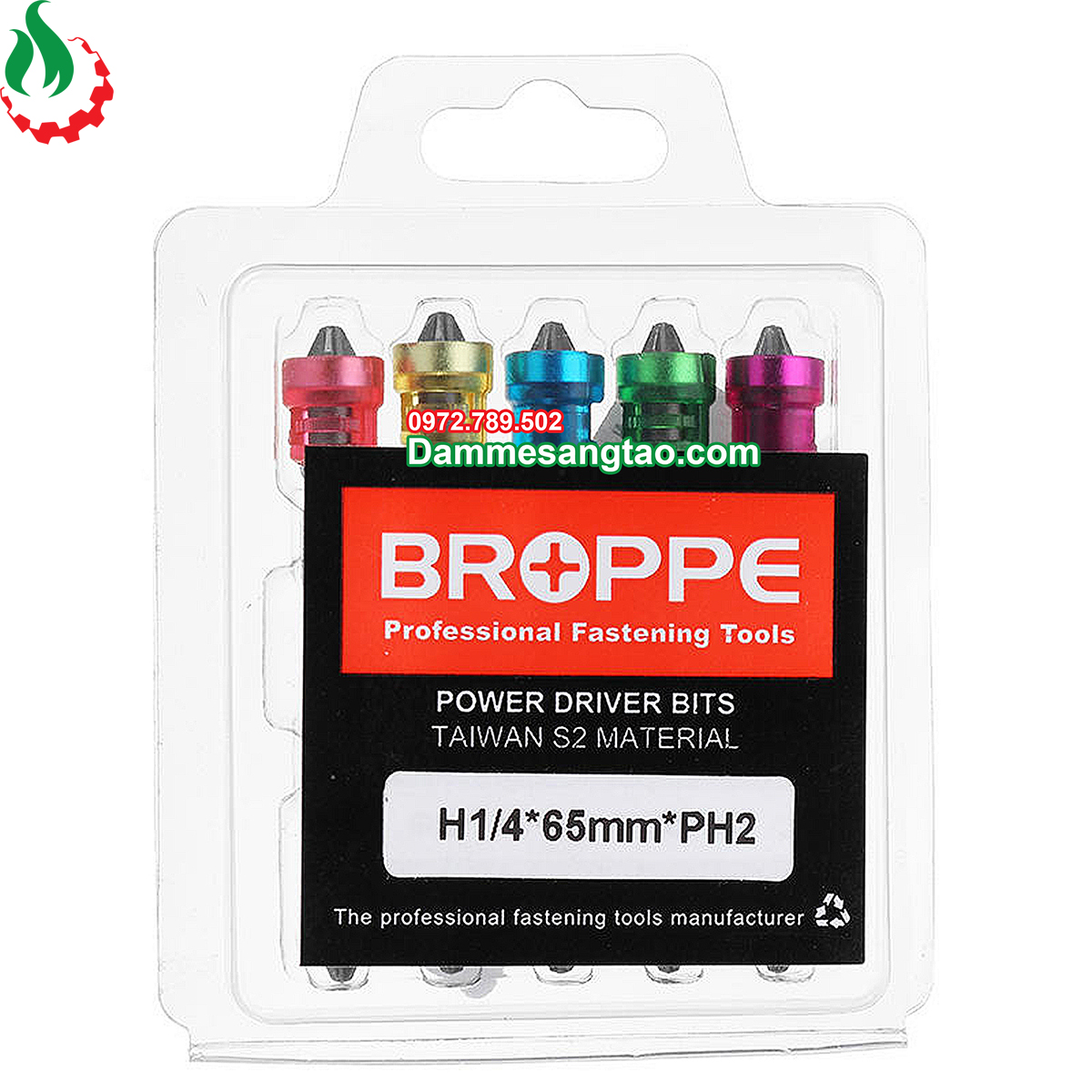 Mũi vít 4 cạnh có nam châm trợ lực bropee