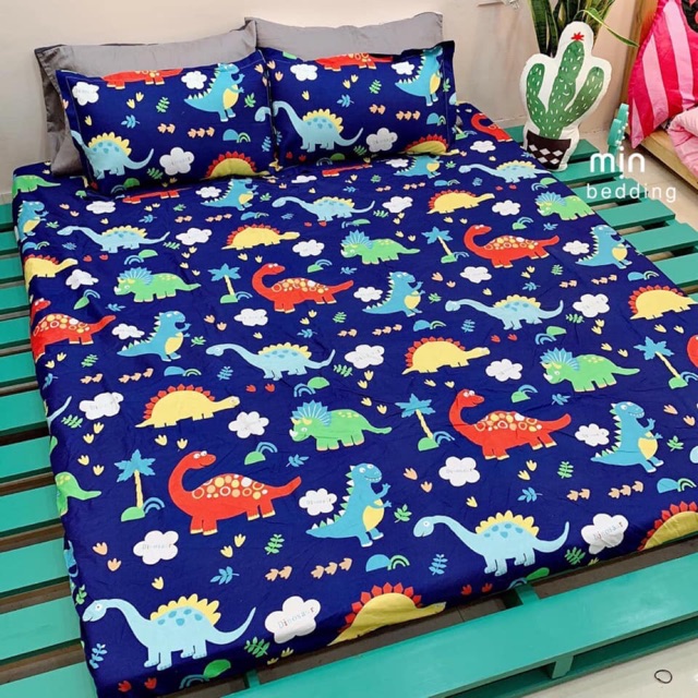 (FreeShip MAX) Set 3 Món Ga Gối Kèm 2 Áo Gối