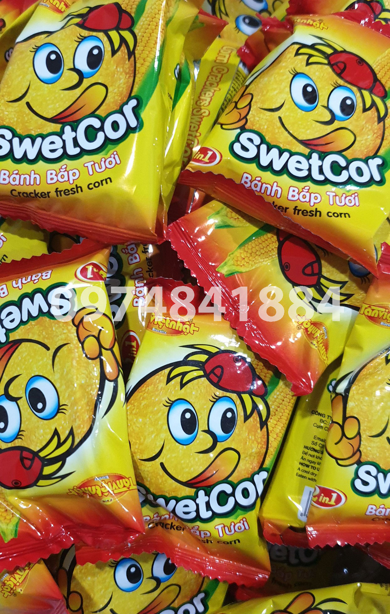 Bánh bắp Tân Việt Nhật thùng 3.8kg