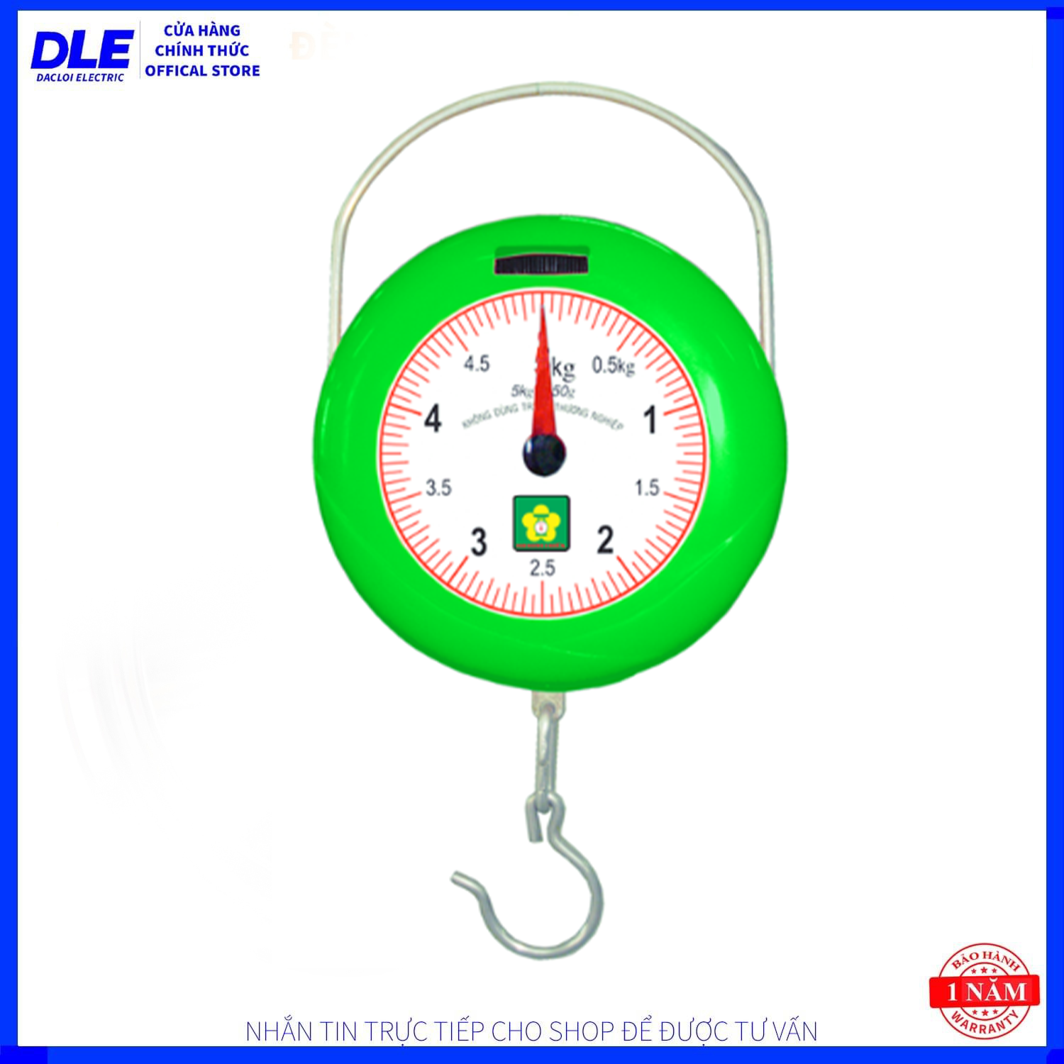 Cân Treo Mini 5Kg Nhơn Hòa Chính Hãng – Cân Nhà Bếp, Cân Thực Phẩm Tiện Lợi