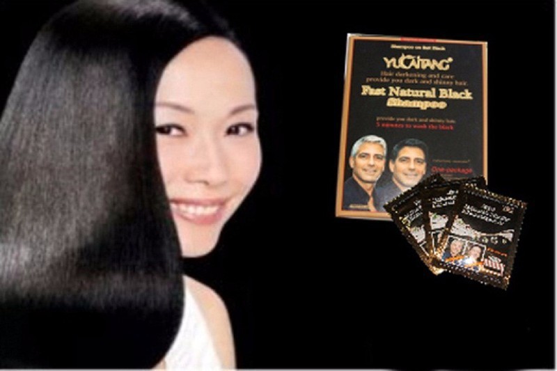 COMBO 10 Bịch Dầu Gội Đầu Nhuộm Tóc Đen Thái Lan