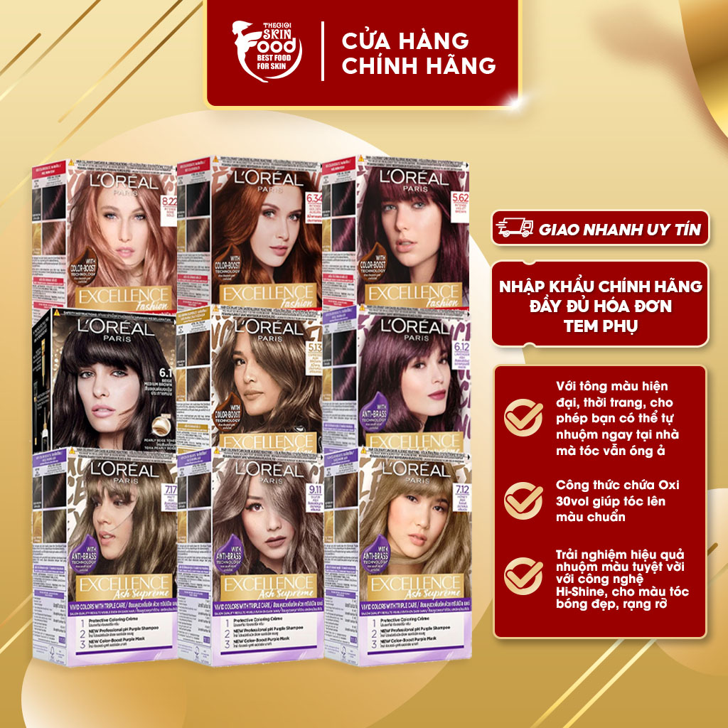 Kem Nhuộm Tóc L'Oreal Excellence Fashion