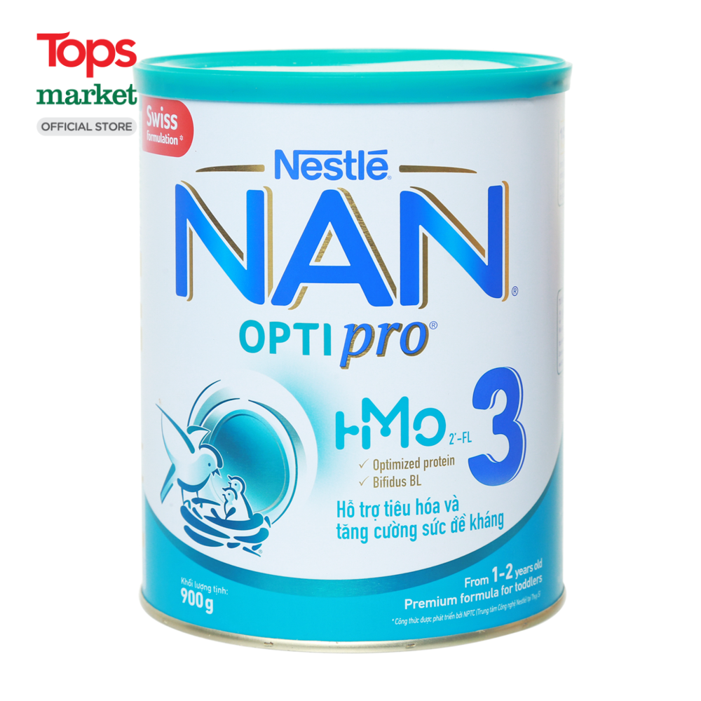 Sữa Bột Nan 1 Optipro HMO 1-2 Tuổi 900G