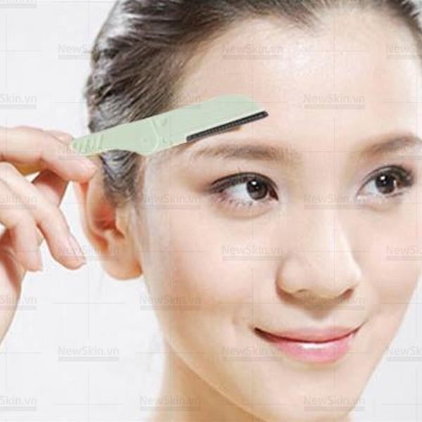 Bộ 2 Dao Cạo Lông Mày THE FACE SHOP Folding Eyebrow Trimmer