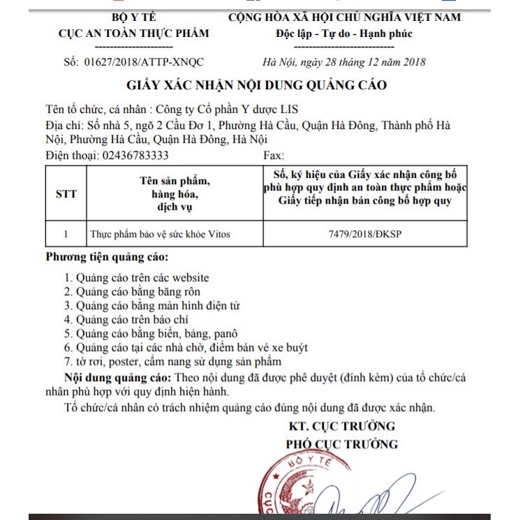 DẠ DÀY VITOS