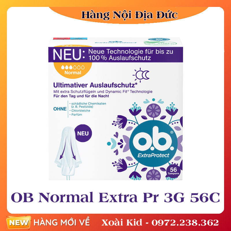 Băng vệ sinh Tampon Ob - Hàng Nội Địa Đức