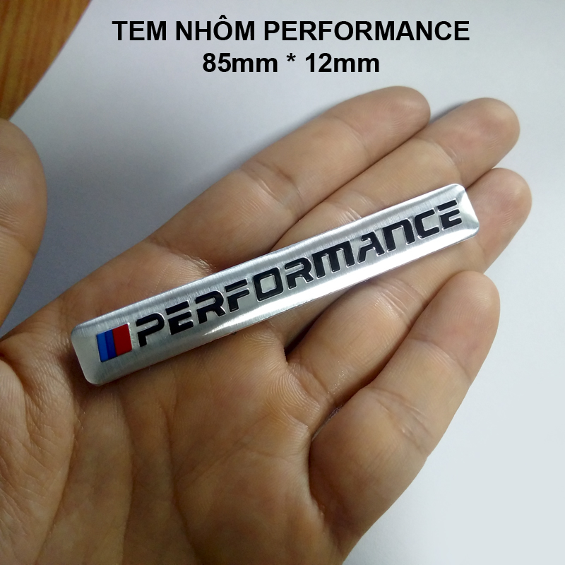 Tem Nhôm PERFORMANCE trang trí xe