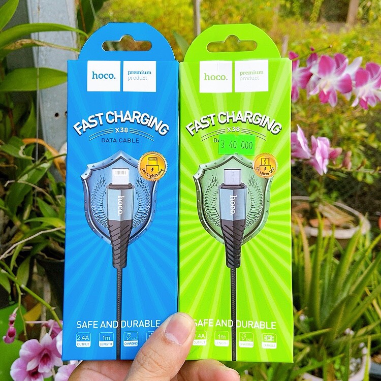 [HCM]Cáp sạc nhanh hoco Micro USB/Lightning