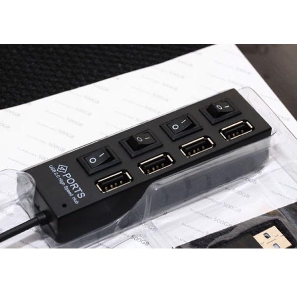 Hub chia cổng USB thành 4 cổng (Đen)( Premium home)