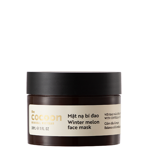 Mặt Nạ Bí Đao Cocoon 30ml cho DA DẦU NHỜN, MỤN ẨN