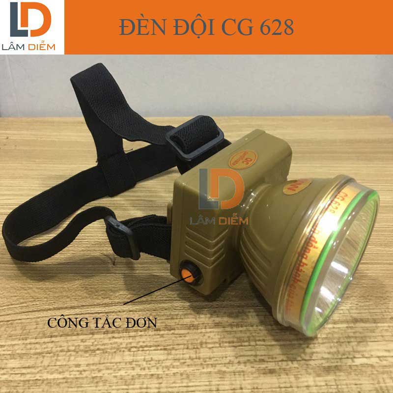 Đèn pin đội đầu 100W siêu sáng 2 chế độ sáng 788 - 888