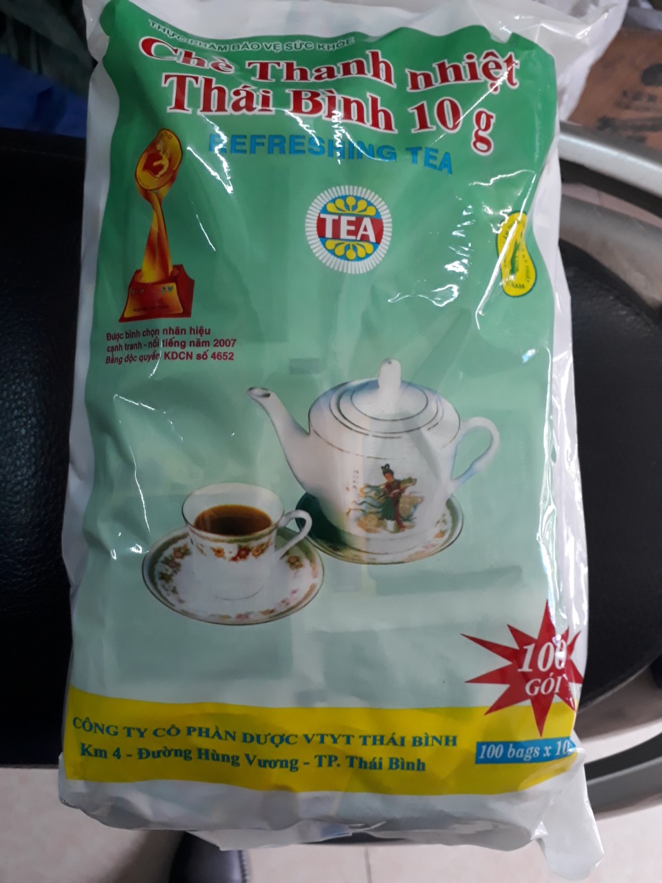 Trà thanh nhiệt Thái Bình 100 gói