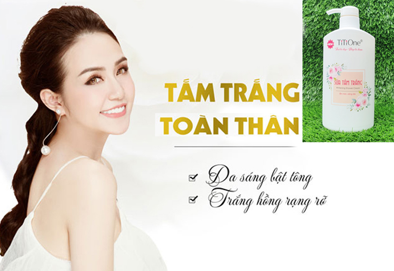 Sữa Tắm Trắng Da Titione 750g