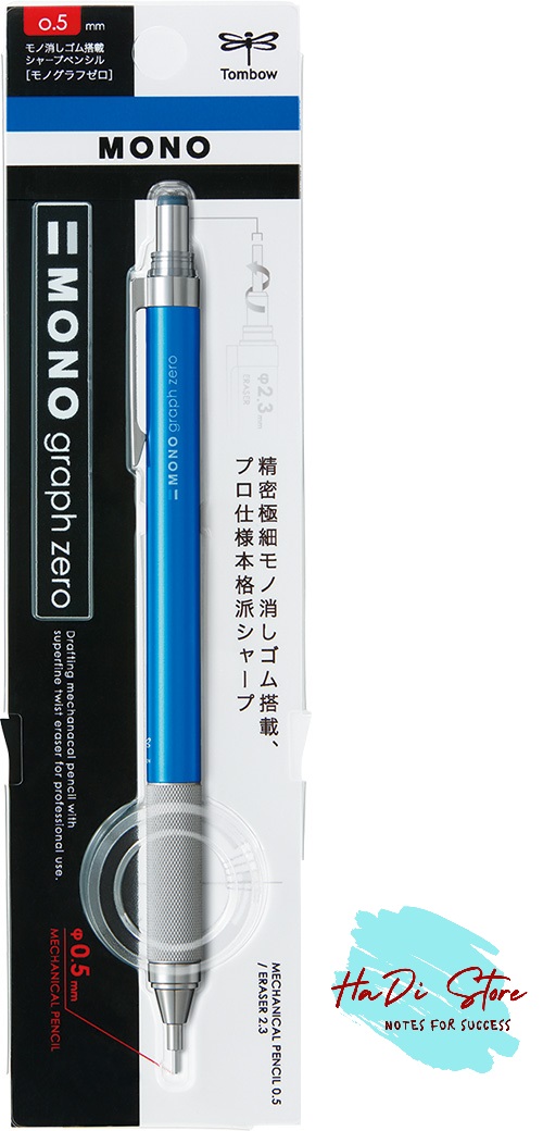 Bút chì bấm cao cấp TOMBOW MONO GRAPH ZERO chọn size chọn màu (Mã SP:TB-B-MoGraZe)