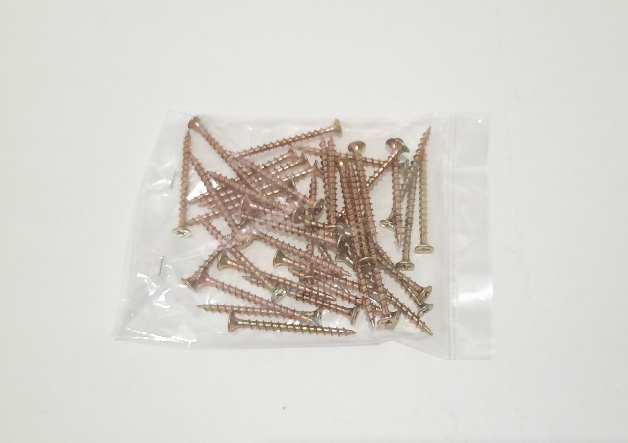 Bịch 40 ốc vít loại dài 6cm siêu cứng bắt gỗ, sắt, thạch cao..