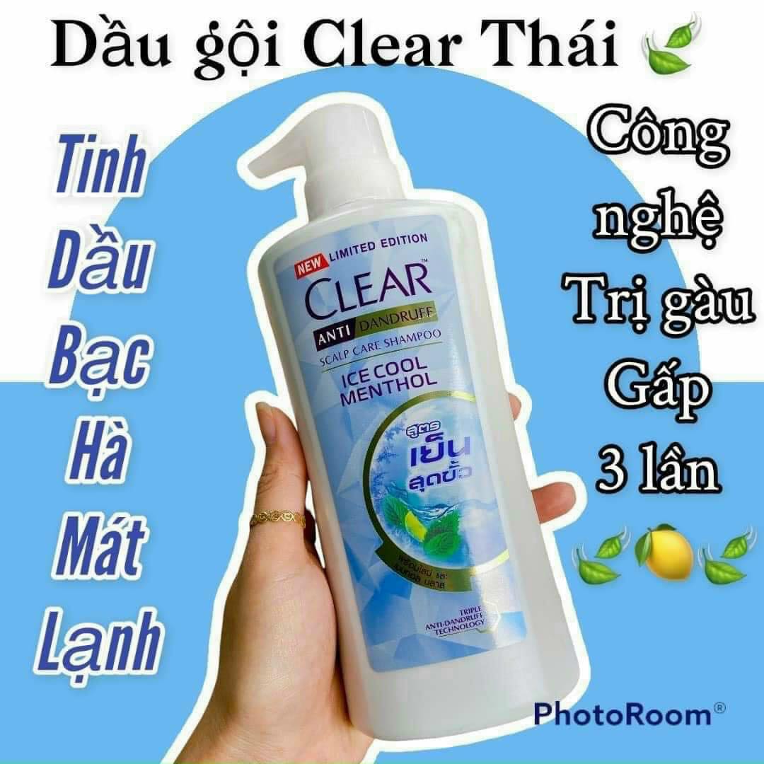 Dầu Gội Clear Thái Lan