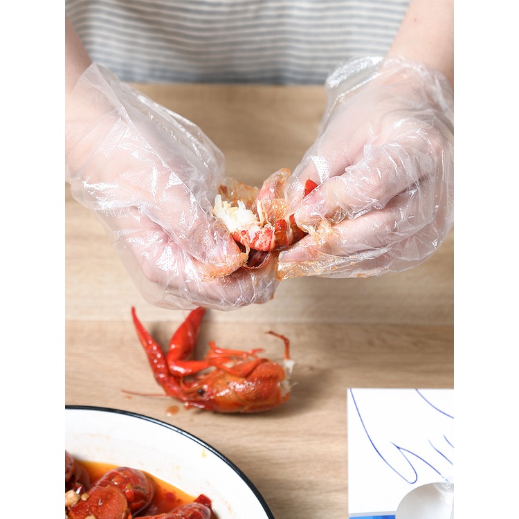 Hộp Găng Tay Nilong Dùng 01 Lần (Hộp 200 Cái)