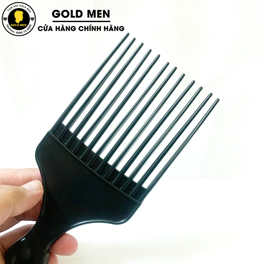 Lược Afro Pick tạo lọn tóc đan xen, texture