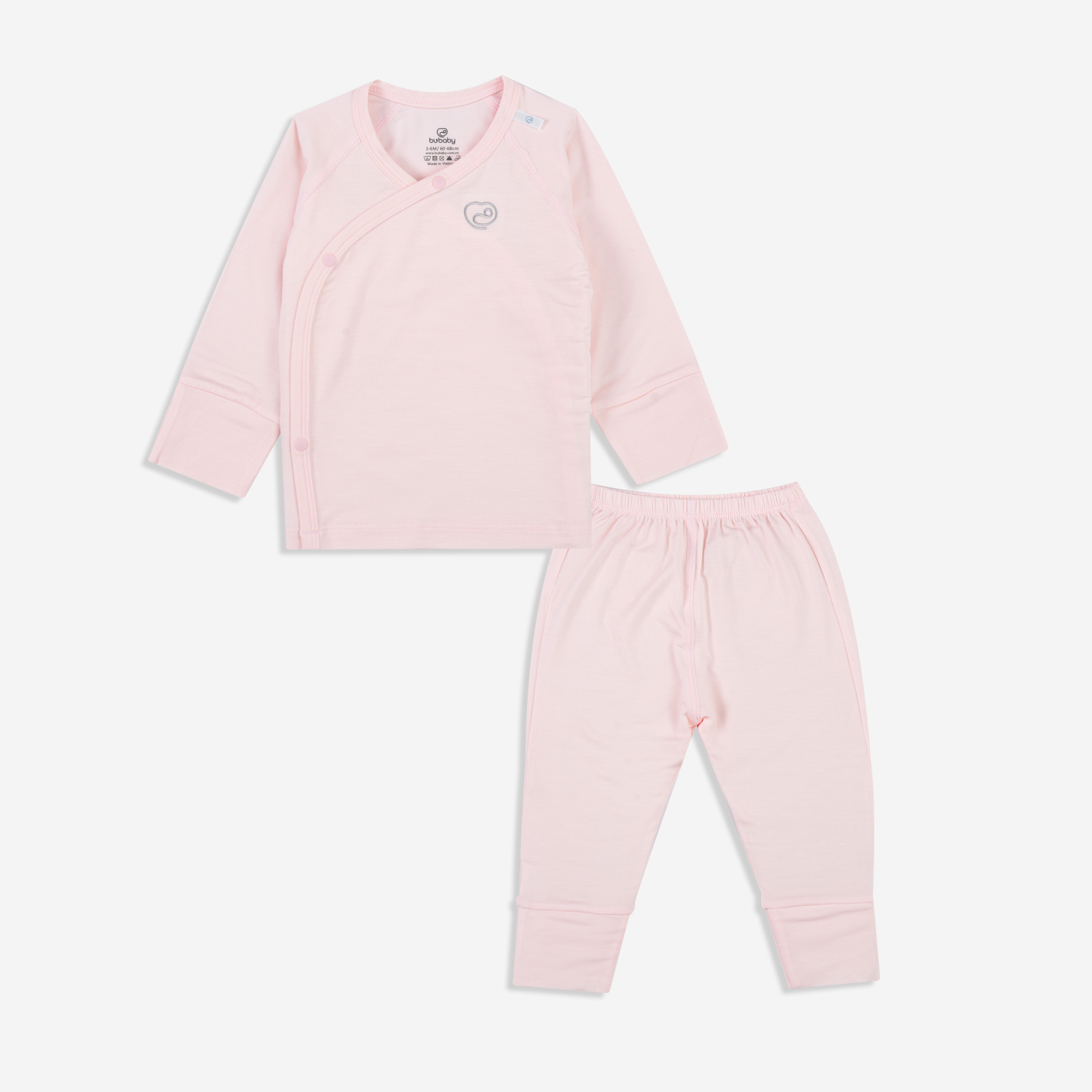 Bộ dài tay cài chéo Twinkle - Bambus BU Baby
