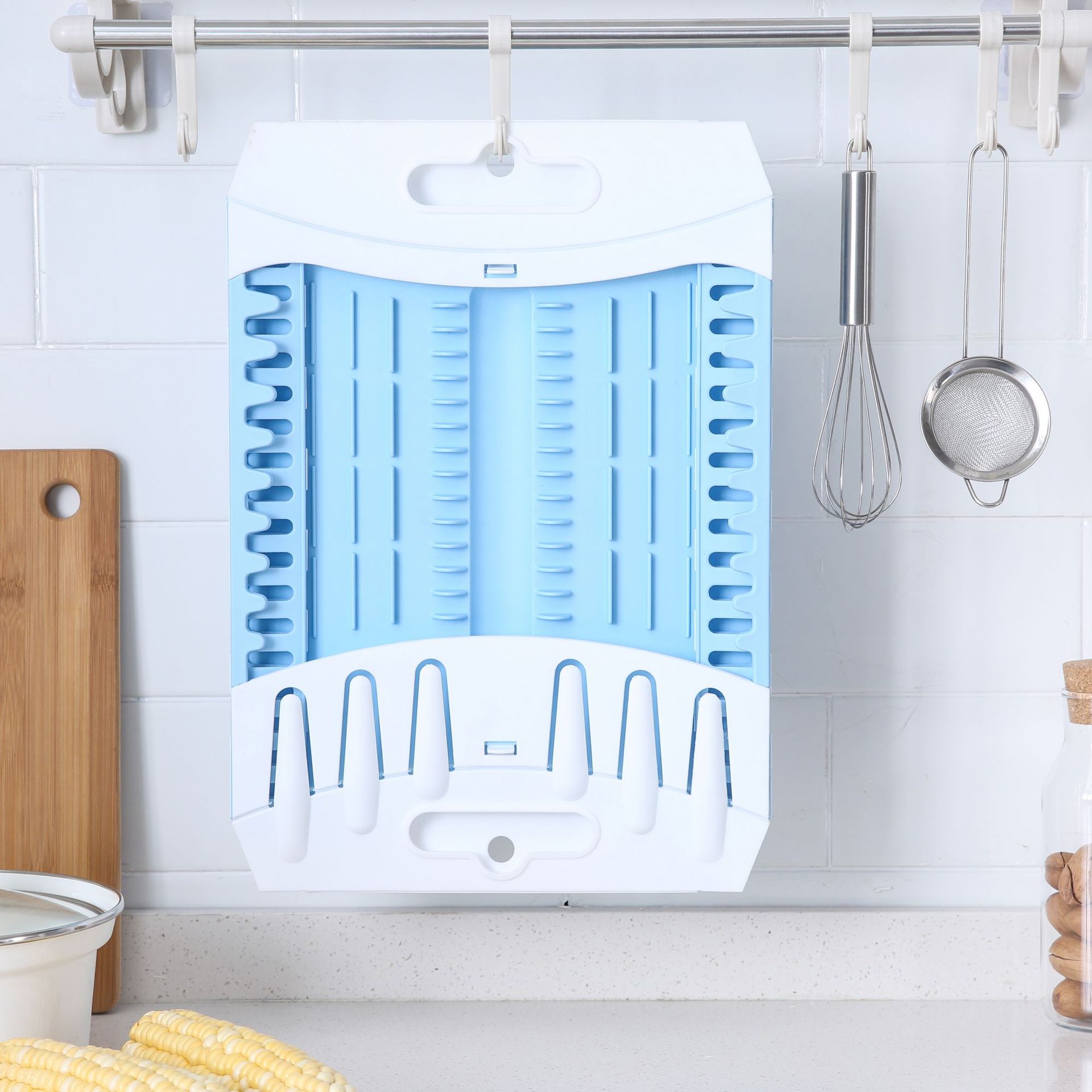 Rỗ úp chén bát gấp gọn