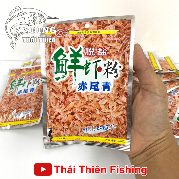 Combo 2 Gói Tôm Nam Cực Mồi Câu Đơn Đài Cá Chép, Rô Phi