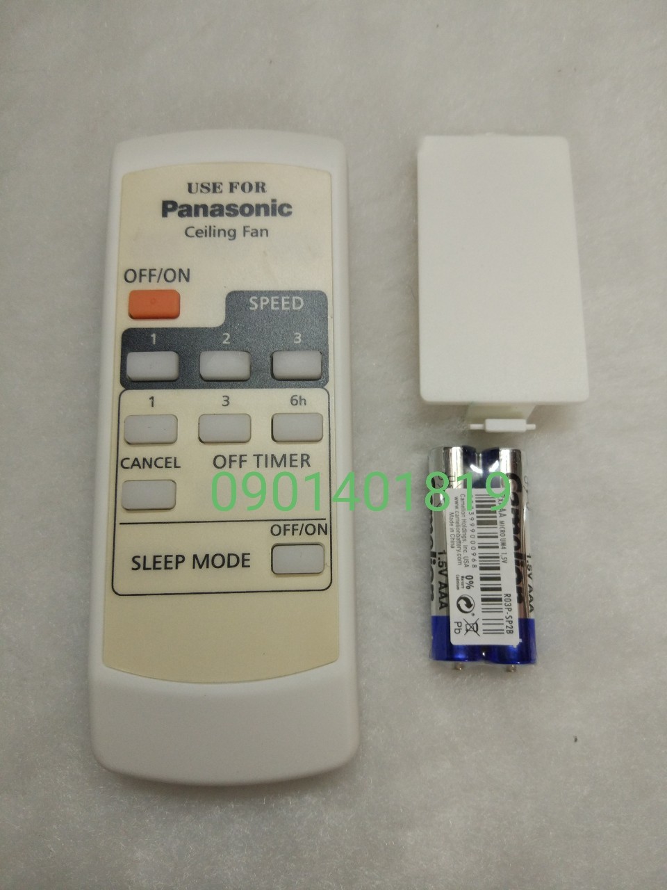 Điều Khiển Quạt Trần Panasonic Bốn Cánh
